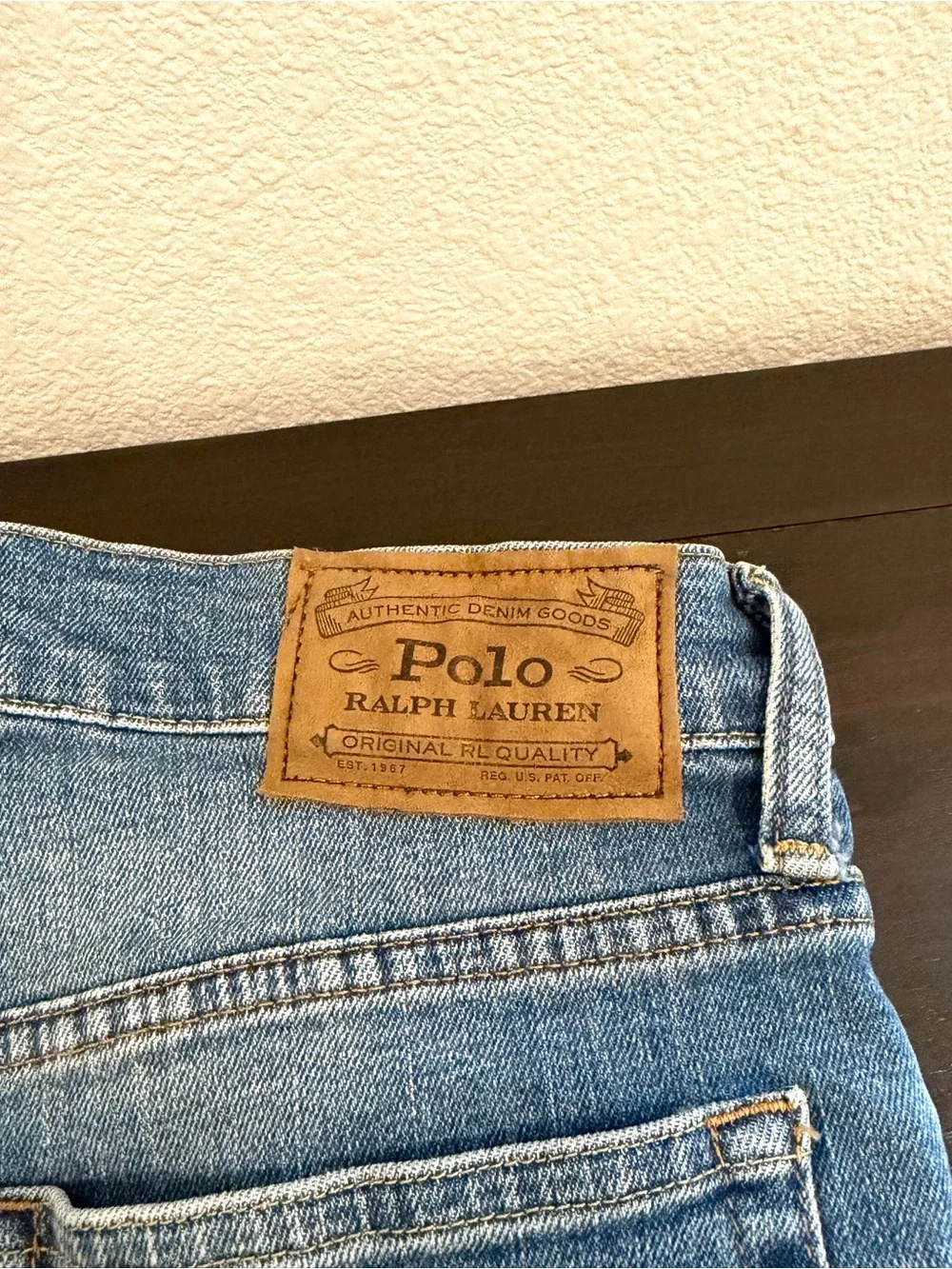 Polo Ralph Lauren Kids Sullivan Slim Fit Blue Jeans - 18-20 XL